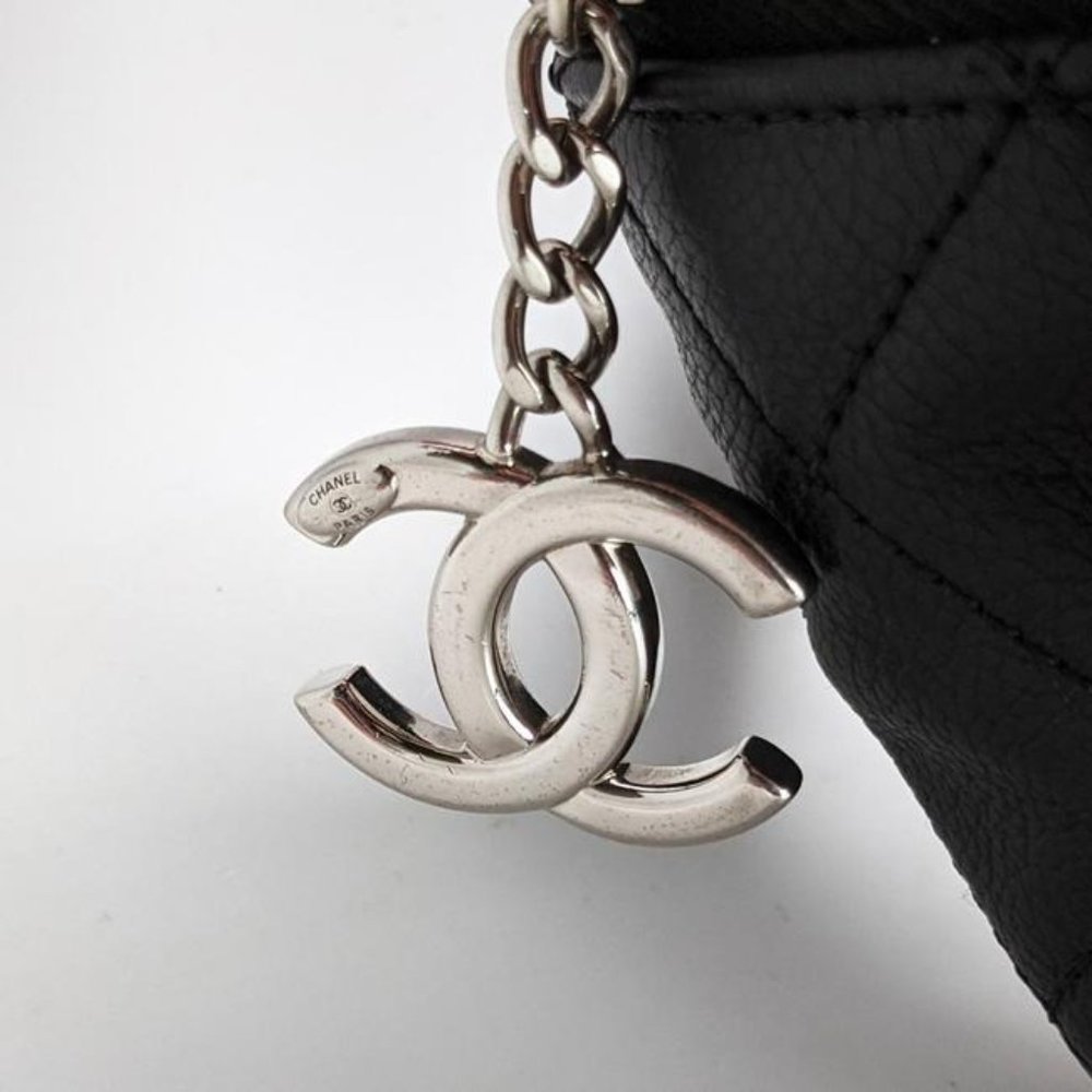 SOLD Chanel Black Leather Uniform Bum Belt Crossbody Bag - Picture 4 of 8
